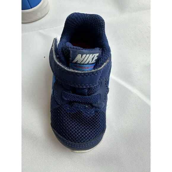 Nike Downshifter 8 Toddler Boys Sneaker Size 3C Blue/Black Low Top Shoe - Picture 6 of 8